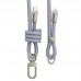 Дата кабель-шнурок Hoco GH7 Elegant Type-C to Lightning (1.8m)