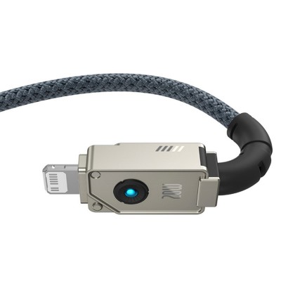 Дата кабель Baseus Unbreakable Series Fast Charging Type-C to Lightning 20W 1m (P10355803111-0)