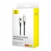 Дата кабель Baseus Unbreakable Series Fast Charging Type-C to Lightning 20W 1m (P10355803111-0)