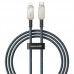 Дата кабель Baseus Unbreakable Series Fast Charging Type-C to Lightning 20W 1m (P10355803111-0)