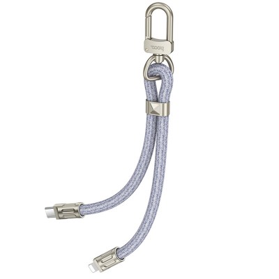 Дата кабель-шнурок Hoco GH5 Elegant Type-C to Lightning (0.21m)