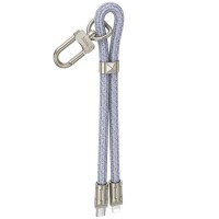 Дата кабель-шнурок Hoco GH5 Elegant Type-C to Lightning (0.21m)