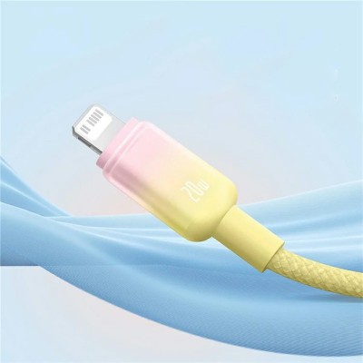 Дата кабель Baseus Discolor Series Fast Charging Type-C to Lightning 20W (1m) (P10374901)