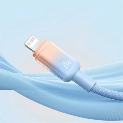 Дата кабель Baseus Discolor Series Fast Charging Type-C to Lightning 20W (2m) (P10374901)
