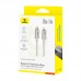 Дата кабель Baseus Titanium Alloy Fast Charging Type-C to Lightning 20W (1m) (P10378101)