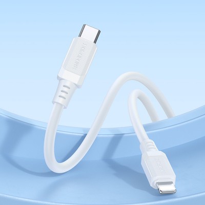 Дата кабель Borofone BX115 Lotto Type-C to Lightning 27W (1m)
