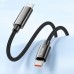 Дата кабель Hoco U125 Benefit 100W Type-C to Type-C with display (1.2m)