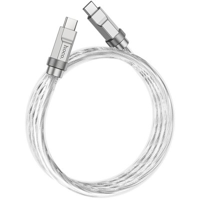 Дата кабель Hoco U113 Solid 100W Type-C to Type-C (1m)