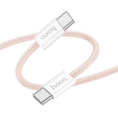 Дата кабель Hoco X104 Source 60W Type-C to Type-C (1m)