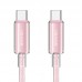 Дата кабель USAMS US-SJ660 Type-C to Type-C PD100W Cloud Series (1.2m)