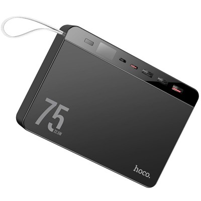 Портативное ЗУ Power Bank Hoco J94 Overlord 22.5W 75000 mAh