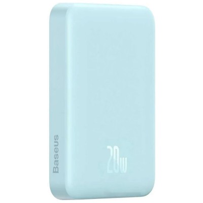 Портативное ЗУ Power Bank Baseus Magnetic Mini OS 20W c БЗУ 10000 mAh (PPCX110105)