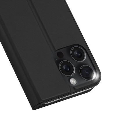 Чехол-книжка Dux Ducis с карманом для визиток для Apple iPhone 16 Pro (6.3")