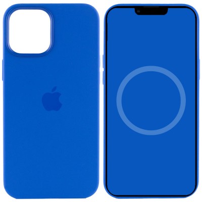 Чехол Silicone case (AAA) with Magsafe and Animation для Apple iPhone 12 Pro Max (6.7")