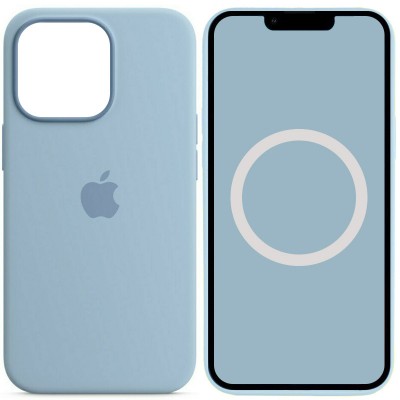 Чехол Silicone case (AAA) with Magsafe and Animation для Apple iPhone 13 Pro Max (6.7")