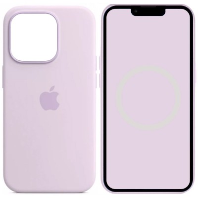 Чехол Silicone case (AAA) with Magsafe and Animation для Apple iPhone 14 Pro Max (6.7")