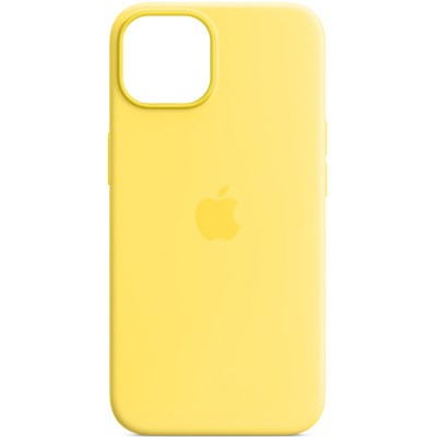 Чехол Silicone case (AAA) with Magsafe and Animation для Apple iPhone 14 (6.1")