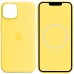 Чехол Silicone case (AAA) with Magsafe and Animation для Apple iPhone 14 (6.1")