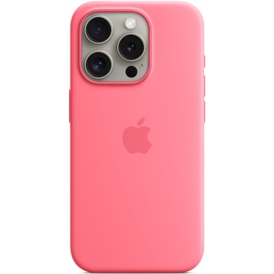 Чехол Silicone case (AAA) with Magsafe and Animation для Apple iPhone 15 Pro (6.1")