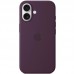Чехол Silicone case (AAA) with Magsafe and Animation для Apple iPhone 16 (6.1")