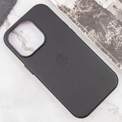 Кожаный чехол Leather Case (AAA) with MagSafe and Animation для Apple iPhone 13 Pro (6.1")
