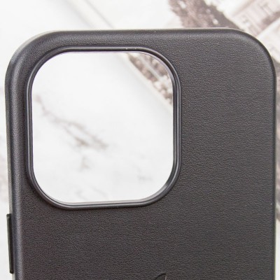 Кожаный чехол Leather Case (AAA) with MagSafe and Animation для Apple iPhone 13 Pro (6.1")