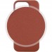 Кожаный чехол Leather Case (AAA) with MagSafe and Animation для Apple iPhone 14 (6.1")