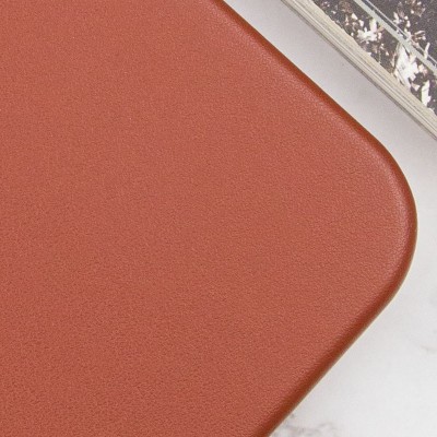 Кожаный чехол Leather Case (AAA) with MagSafe and Animation для Apple iPhone 14 (6.1")