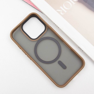 TPU+PC чехол Metal Buttons with MagSafe для Apple iPhone 16 Pro Max (6.9")
