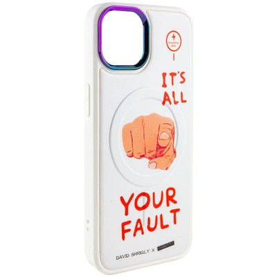 TPU+PC чехол Funny pictures with MagSafe для Apple iPhone 12 Pro Max (6.7")