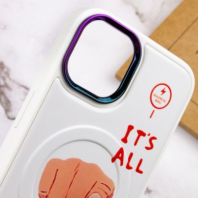 TPU+PC чехол Funny pictures with MagSafe для Apple iPhone 12 Pro Max (6.7")