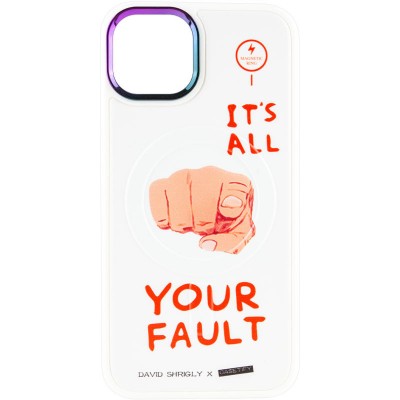 TPU+PC чехол Funny pictures with MagSafe для Apple iPhone 12 Pro Max (6.7")