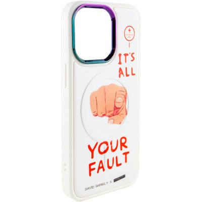 TPU+PC чехол Funny pictures with MagSafe для Apple iPhone 13 Pro (6.1")