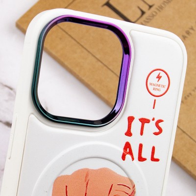 TPU+PC чехол Funny pictures with MagSafe для Apple iPhone 13 Pro (6.1")