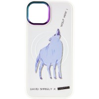 TPU+PC чехол Funny pictures with MagSafe для Apple iPhone 13 (6.1")