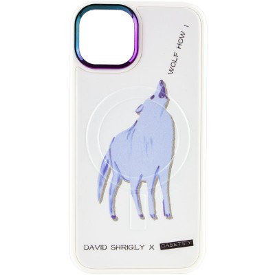 TPU+PC чехол Funny pictures with MagSafe для Apple iPhone 13 (6.1")