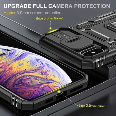 Ударопрочный чехол Camshield Army Ring для Apple iPhone X / XS (5.8")