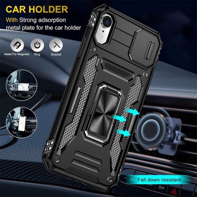 Ударопрочный чехол Camshield Army Ring для Apple iPhone XR (6.1")