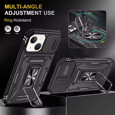 Ударопрочный чехол Camshield Army Ring для Apple iPhone 13 (6.1")