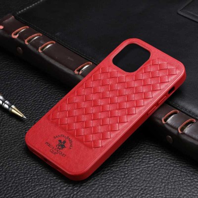 Кожаный чехол Polo Santa Barbara для Apple iPhone 12 Pro Max (6.7")