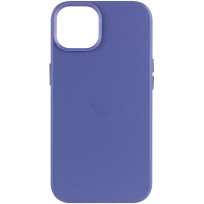 Кожаный чехол Leather Case (AA Plus) with MagSafe для Apple iPhone 12 Pro Max (6.7")