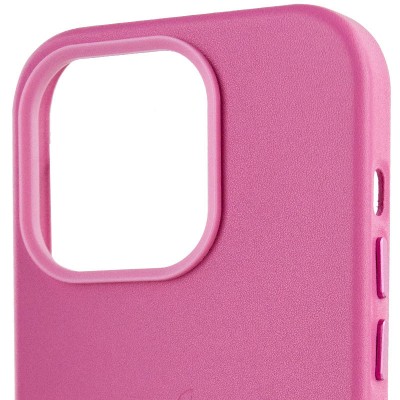 Кожаный чехол Leather Case (AA Plus) with MagSafe для Apple iPhone 13 Pro (6.1")