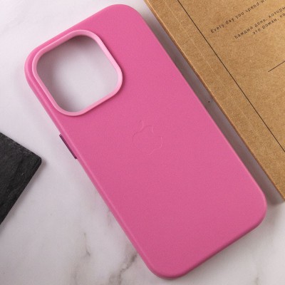 Кожаный чехол Leather Case (AA Plus) with MagSafe для Apple iPhone 13 Pro (6.1")