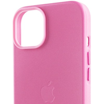 Кожаный чехол Leather Case (AA Plus) with MagSafe для Apple iPhone 13 (6.1")