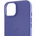 Кожаный чехол Leather Case (AA Plus) with MagSafe для Apple iPhone 14 (6.1")