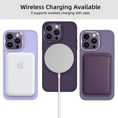 TPU чехол Bonbon Metal Style with MagSafe для Apple iPhone 12 Pro / 12 (6.1")