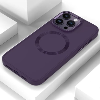 TPU чехол Bonbon Metal Style with MagSafe для Apple iPhone 12 Pro / 12 (6.1")