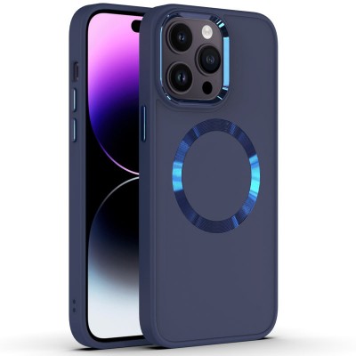 TPU чехол Bonbon Metal Style with MagSafe для Apple iPhone 12 Pro Max (6.7")
