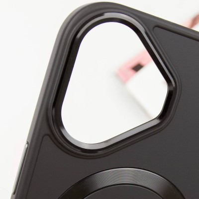 TPU чехол Bonbon Metal Style with MagSafe для Apple iPhone 16 (6.1")