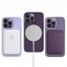 TPU чехол Bonbon Metal Style with MagSafe для Apple iPhone 16 Pro (6.3")